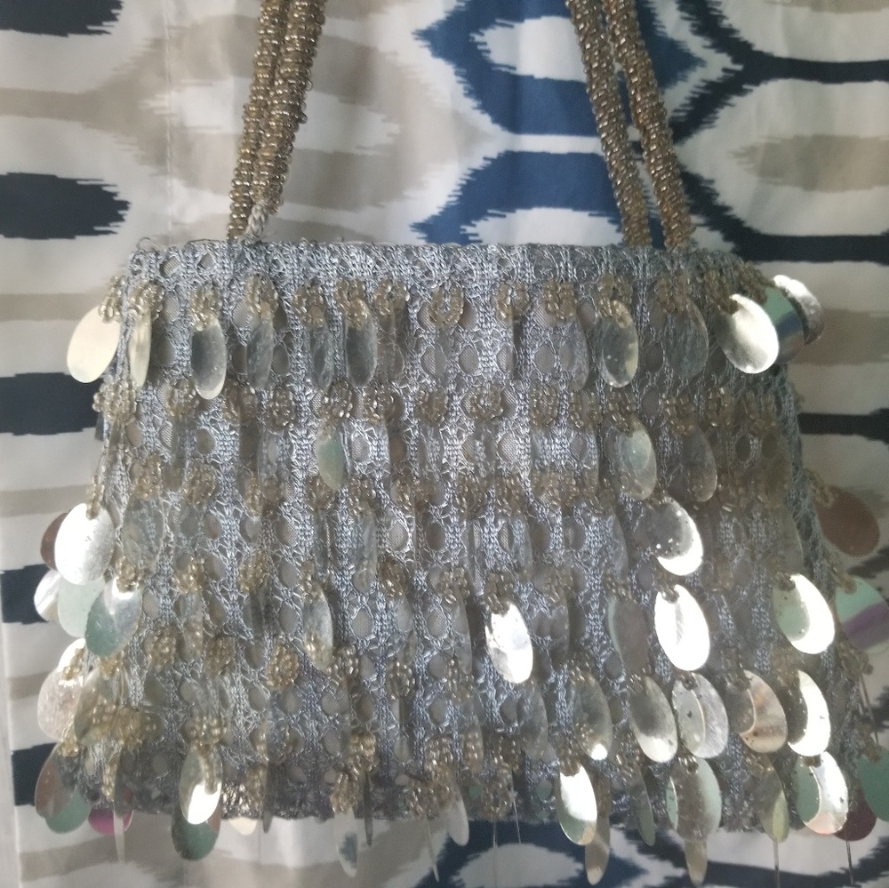 Mini sequined bag - Picture 2 of 4